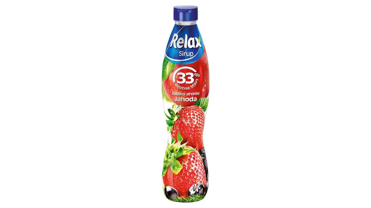 Relax Sirup jablko aronie jahoda 700ml