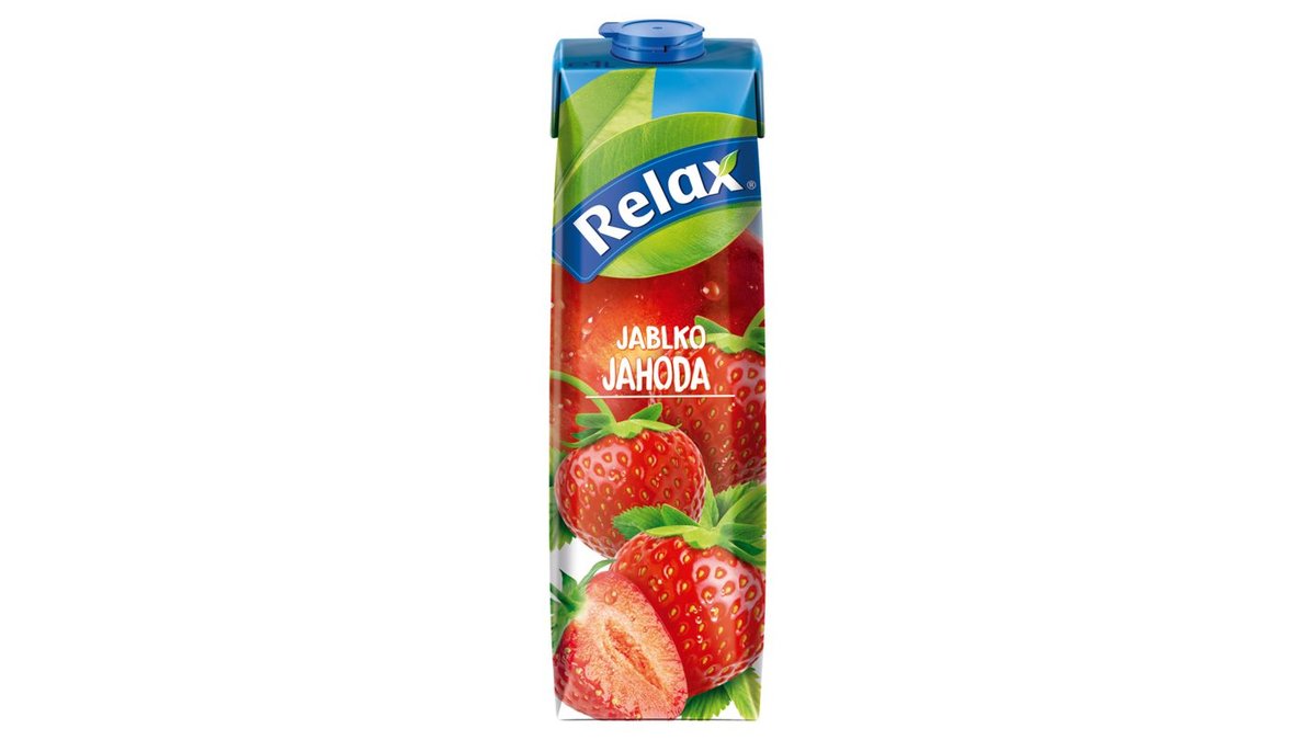 Relax Jablko jahoda 1l