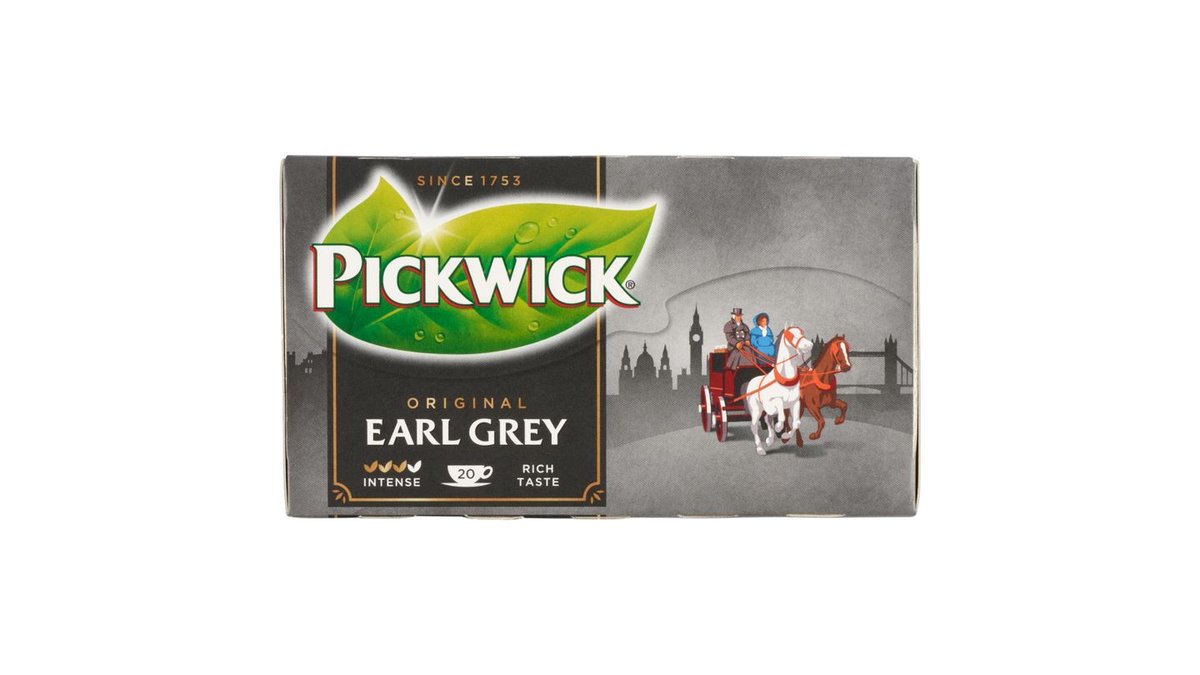 Pickwick Earl Grey černý čaj aromatizovaný 20 x 2g (40g)
