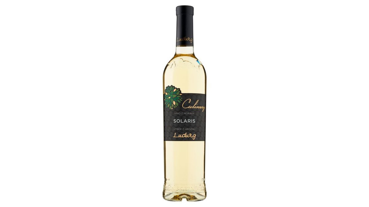 Ludwig Culinary Solaris jakostní víno s přívlastkem výběr z hroznů polosladké 0,75l