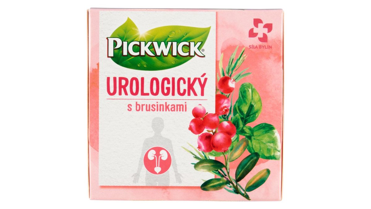 Pickwick Urologický s brusinkami bylinný čaj 10 x 2g (20g)