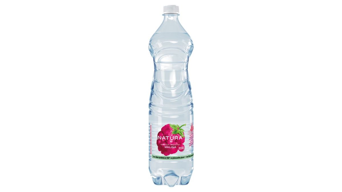 Natura S příchutí malina 1,5l