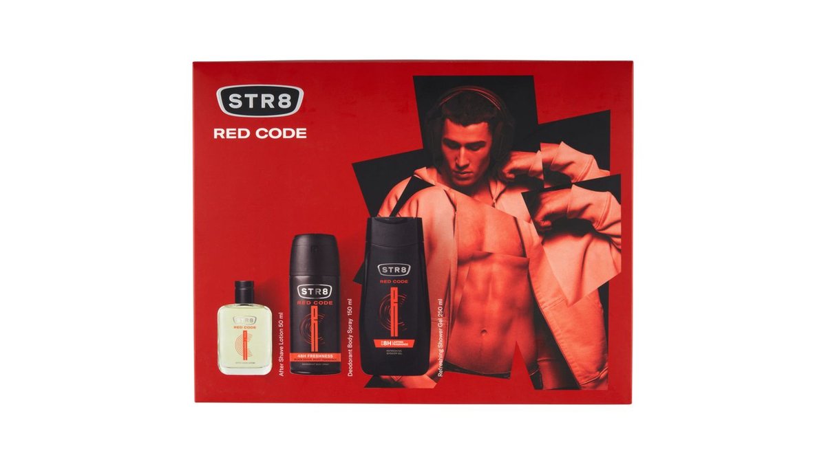 STR8 Red Code dárková sada