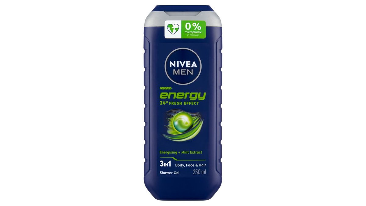 Nivea Men Energy 3 v 1 sprchový gel 250ml