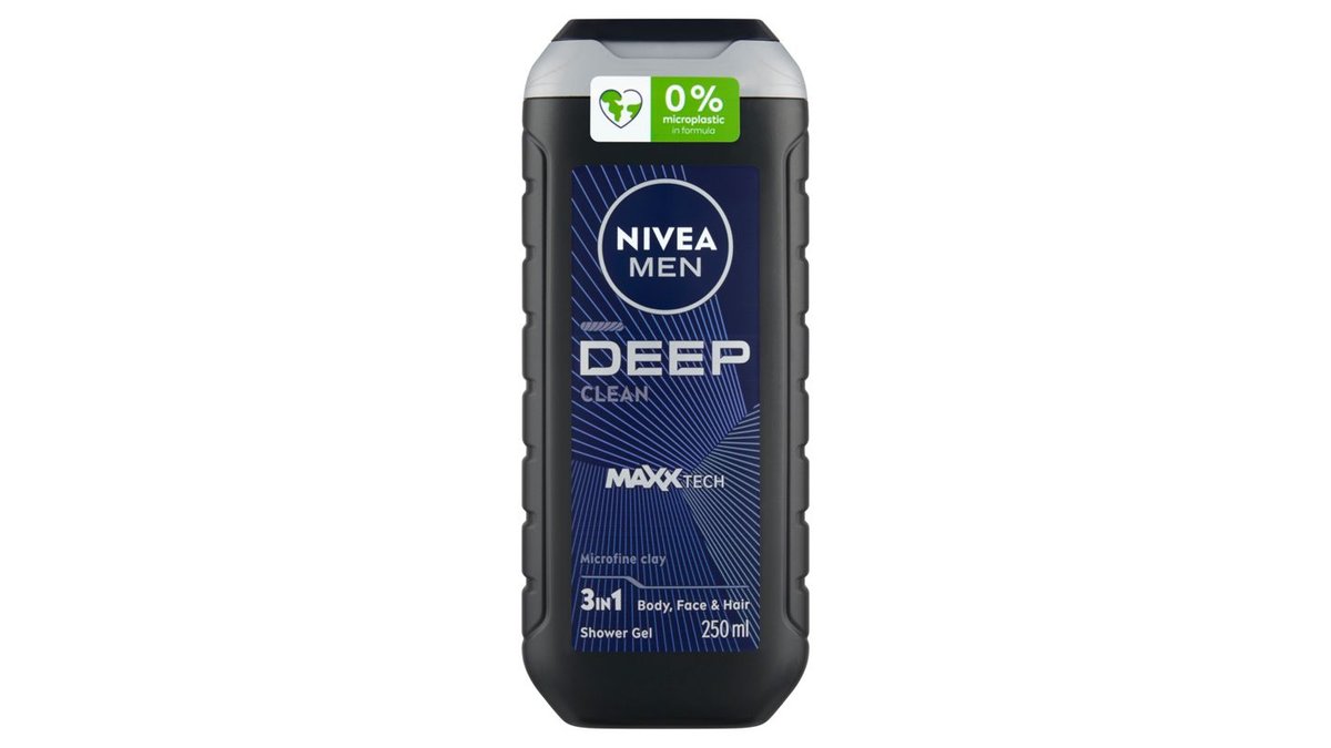Nivea Men Deep Clean 3 v 1 sprchový gel 250ml