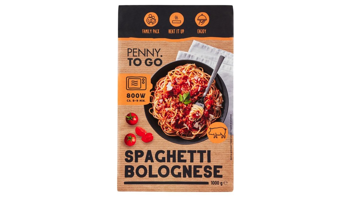 Penny To Go Boloňské špagety 1000g