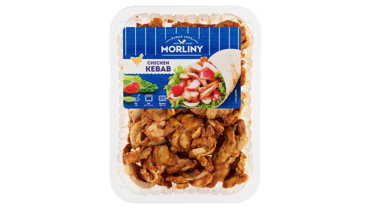 Morliny Kuřecí stehno v marinádě pečené krájené 350g