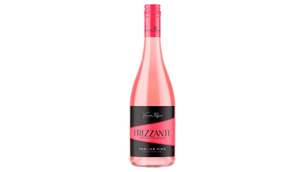 Vinum Regum Frizzante růžové polosuché perlivé víno 0,75l