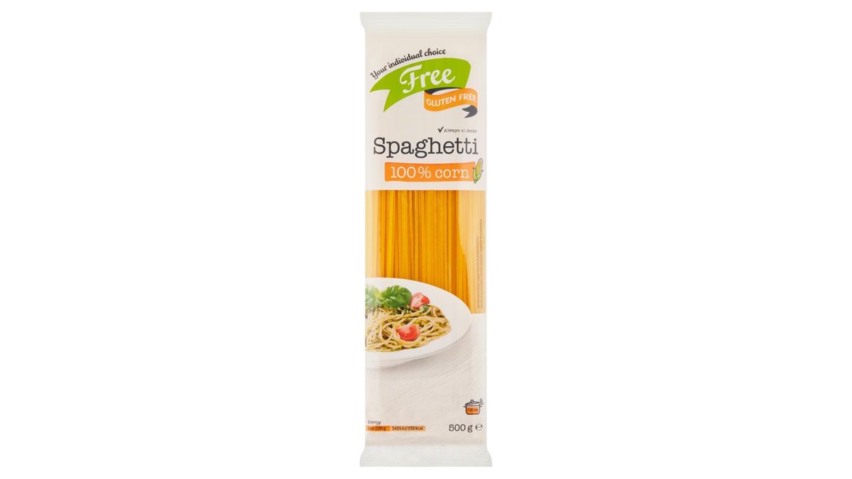 Free Spaghetti kukuřičné těstoviny 500g