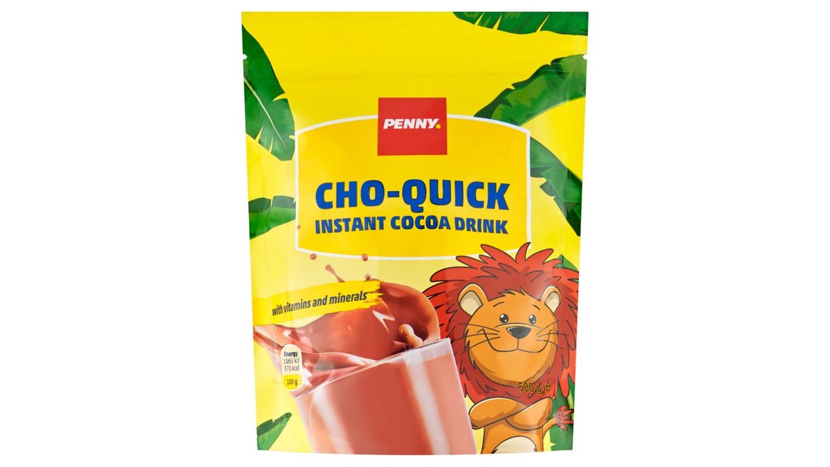 Penny Cho-Quick instantní nápoj v prášku s kakaem 500g