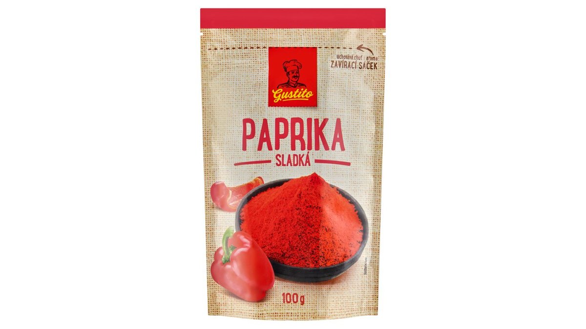 Gustito Paprika mletá sladká 100g
