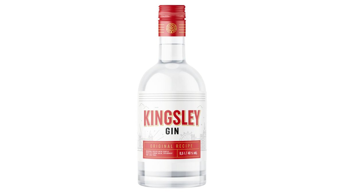 Královská palírna Kingsley Gin 0,5l