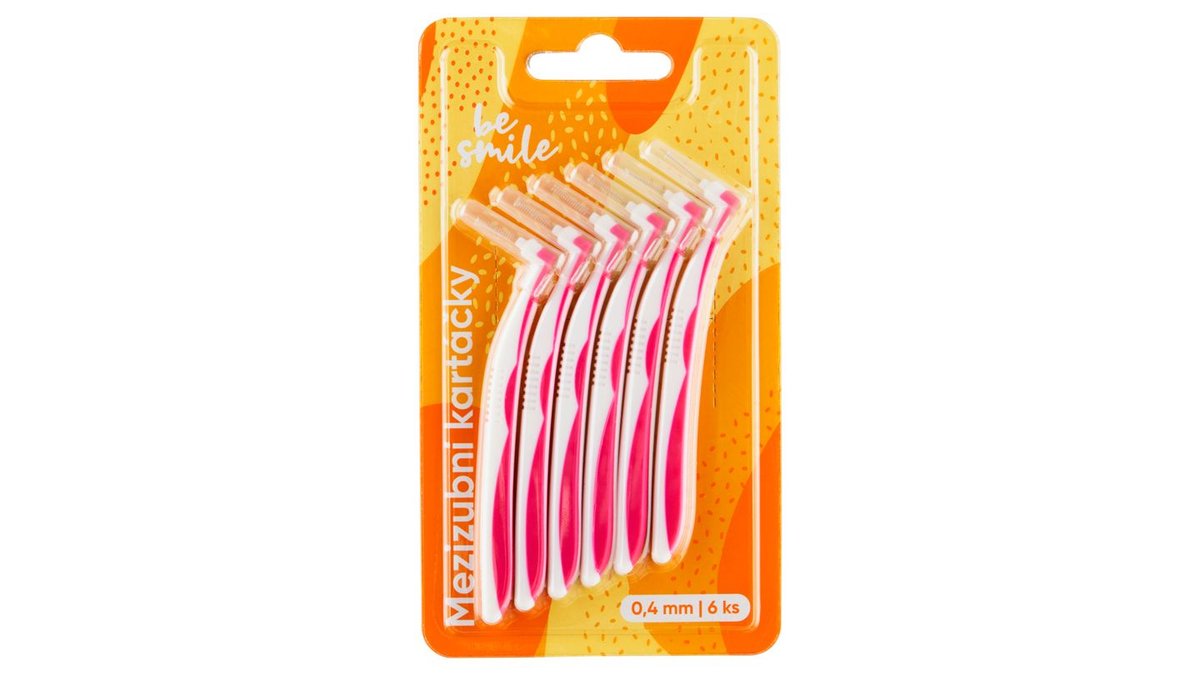 Be Smile mezizubní kartáčky 0,4 mm 6 ks
