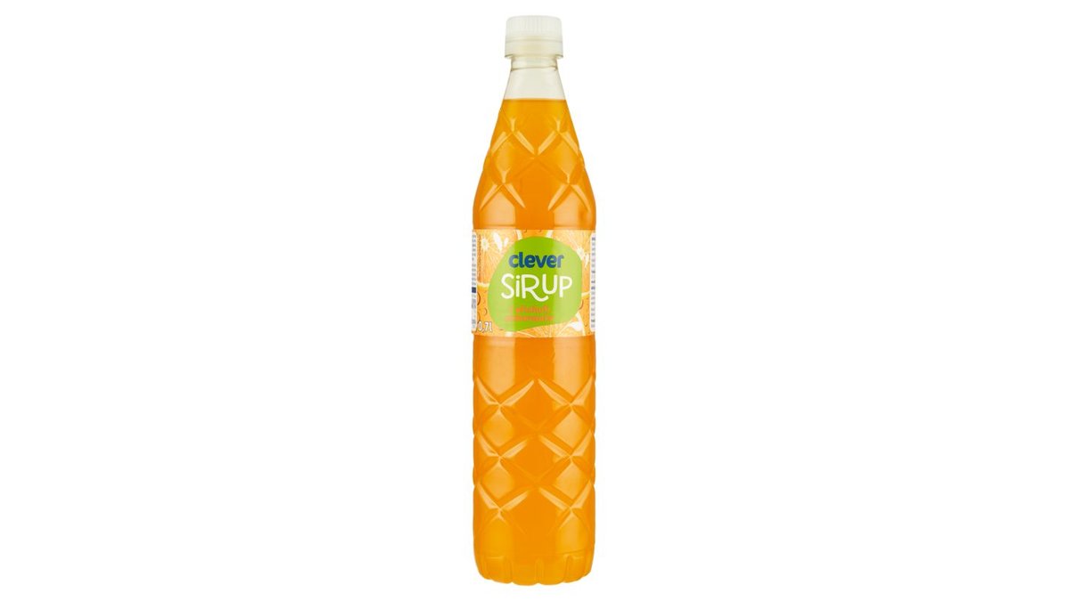 clever Sirup s příchutí pomeranče 0,7l