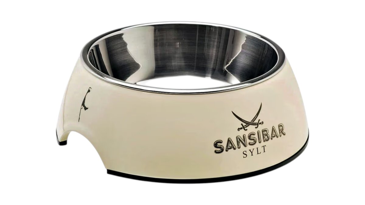 Hunter Melamine Dog Bowl Sansibar 350ml