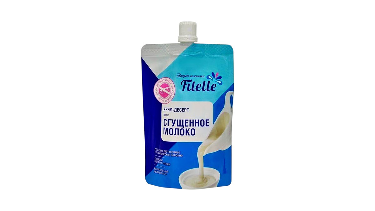 Крем десерт FITELLE Сгущенное молоко 100г
