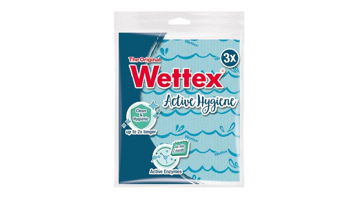 Wettex Active Hygiene sieniliina 3 kpl