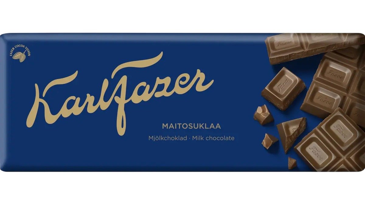 Karl Fazer maitosuklaalevy 180g