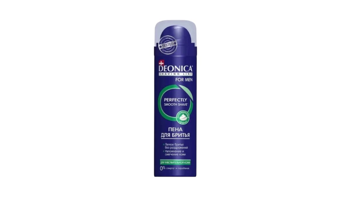 Пена для бритья Deonica for Men чувст. кожи 240 мл