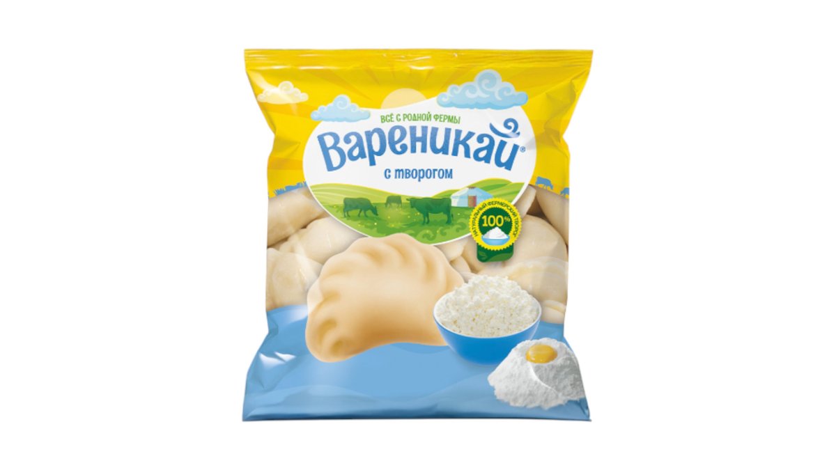 Вареники Вареникай с творогом 350 г