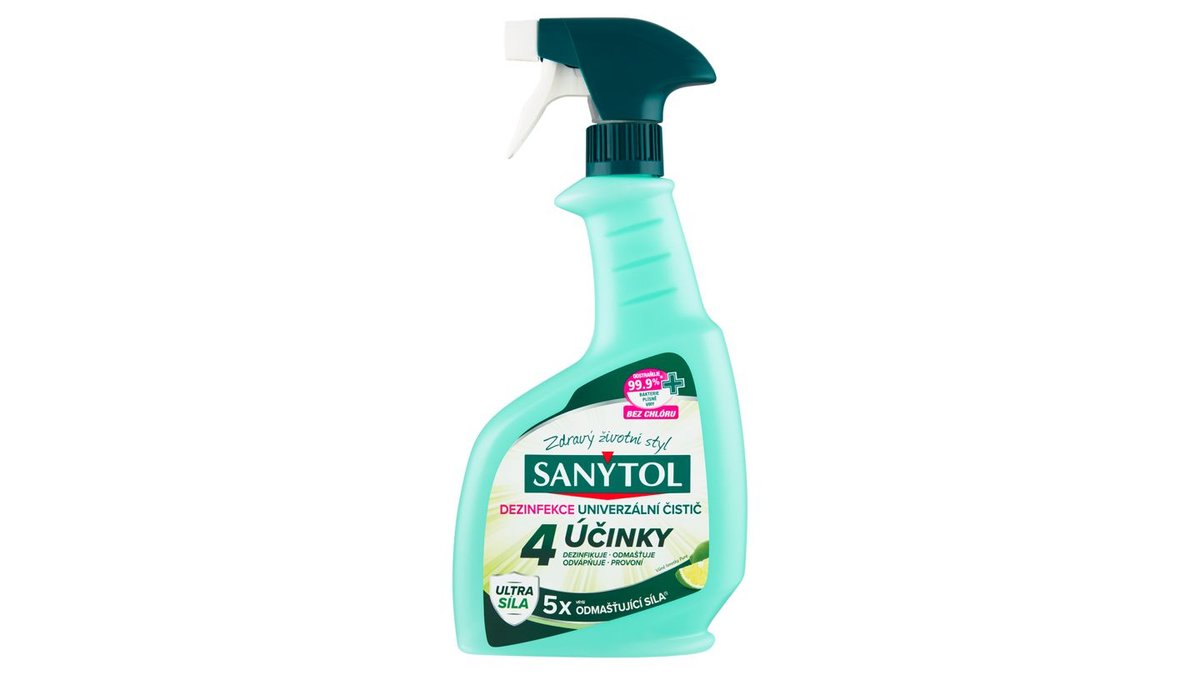 Sanytol Dezinfekce univerzální čistič vůně limetky Pure 500ml