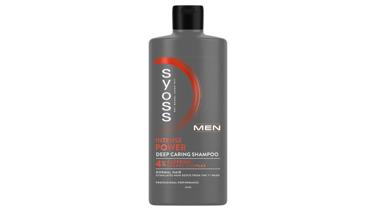 Syoss Men Intense Power hloubkově pečující šampon 440ml