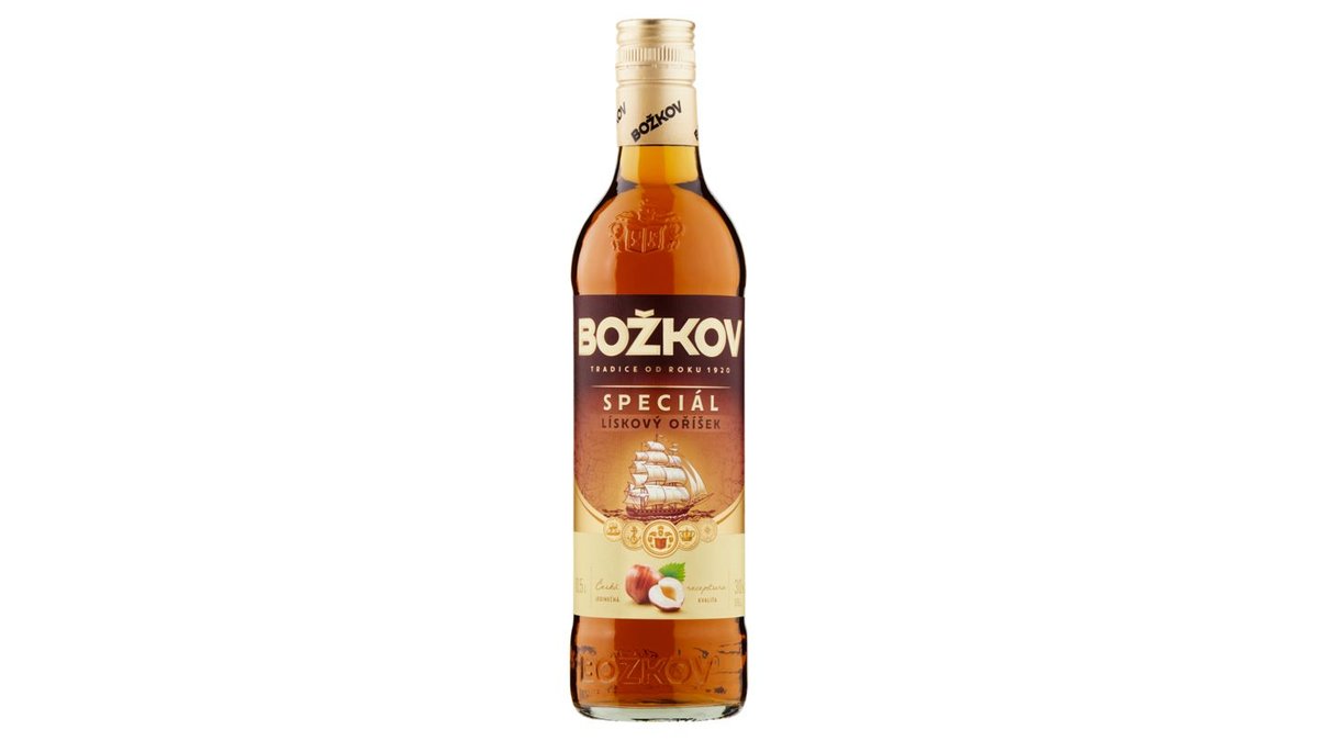 Božkov Speciál lískový oříšek 0,5l