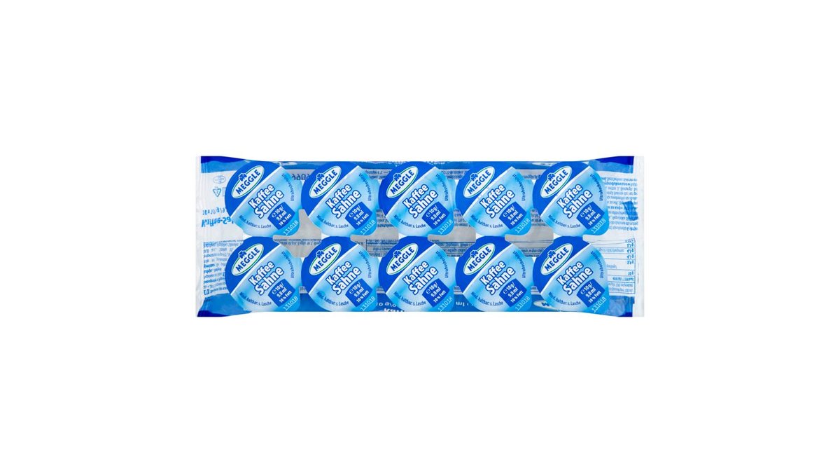 Meggle Trvanlivá smetana do kávy 10 x 10g (100g)