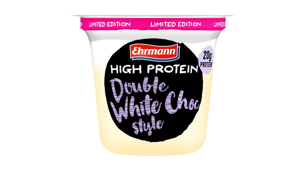 Ehrmann High Protein Double White Choc Style pudinkový dezert 200g