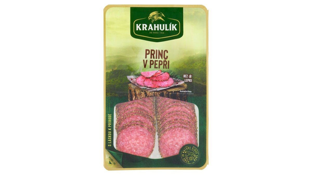 Krahulík Princ v pepři krájený 0,075kg