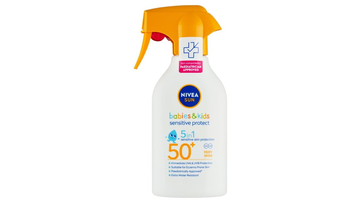 Nivea Sun Sensitive Protect dětský sprej na opalování OF 50+ 270ml