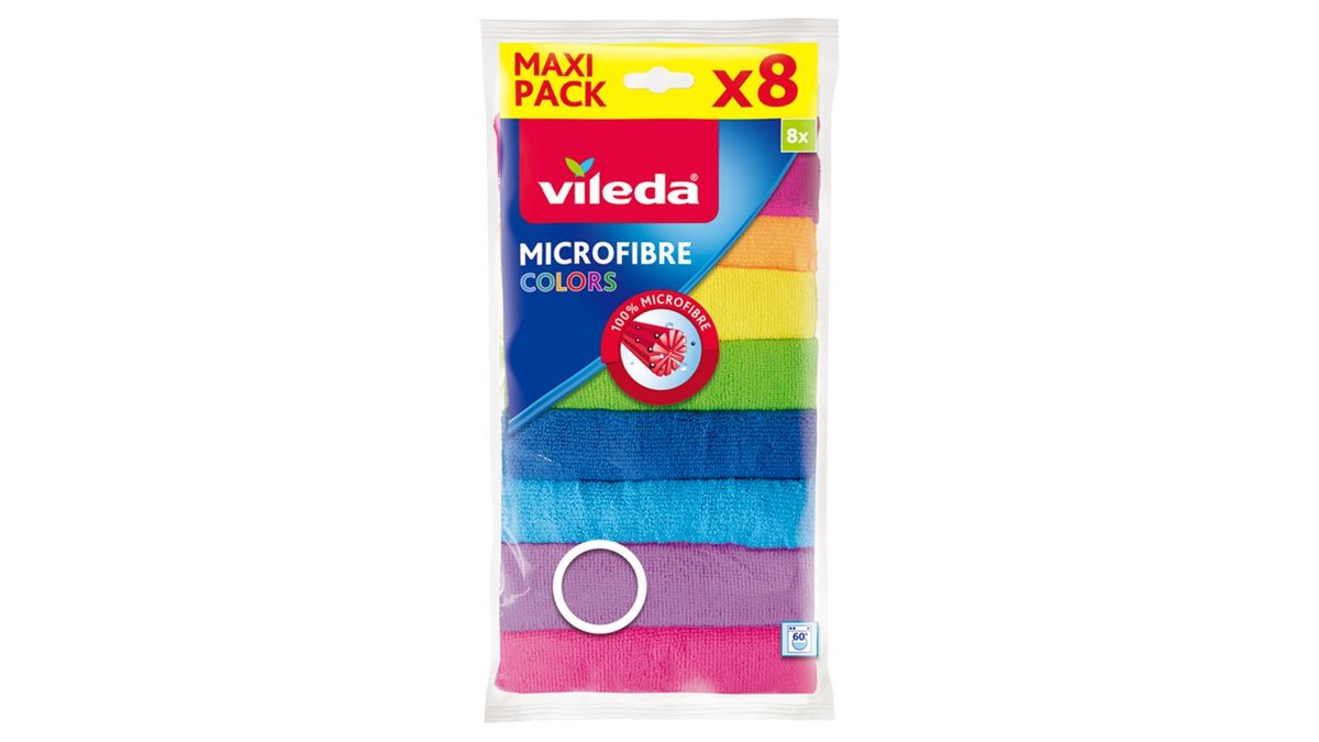 Vileda Colors univerzální mikrohadřík 8 ks