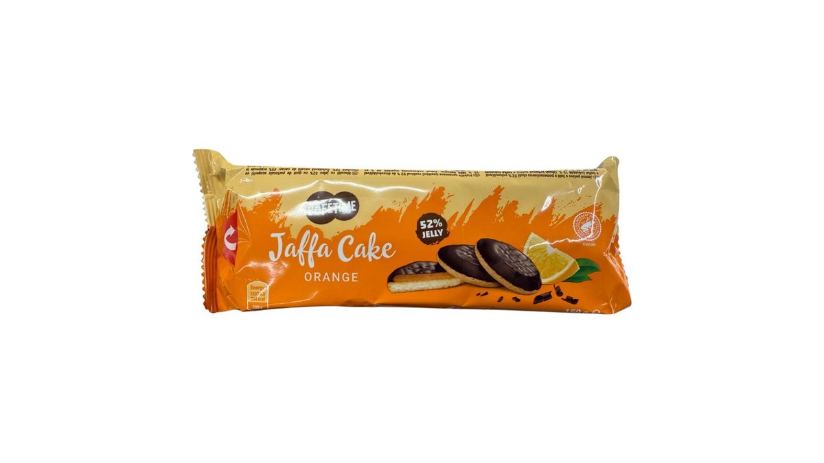 Café Time Jemné pečivo s želé s pomerančovou chutí polomáčené v hořké čokoládě 150g