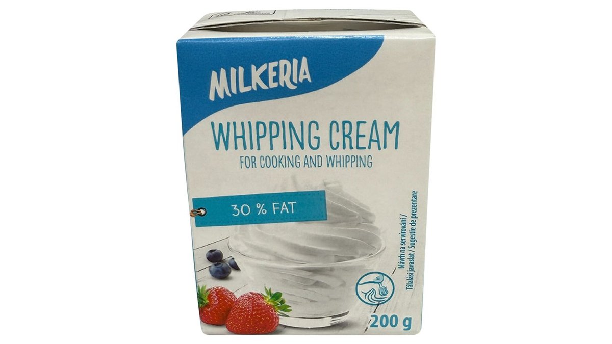 Milkeria Trvanlivá smetana ke šlehání 200g