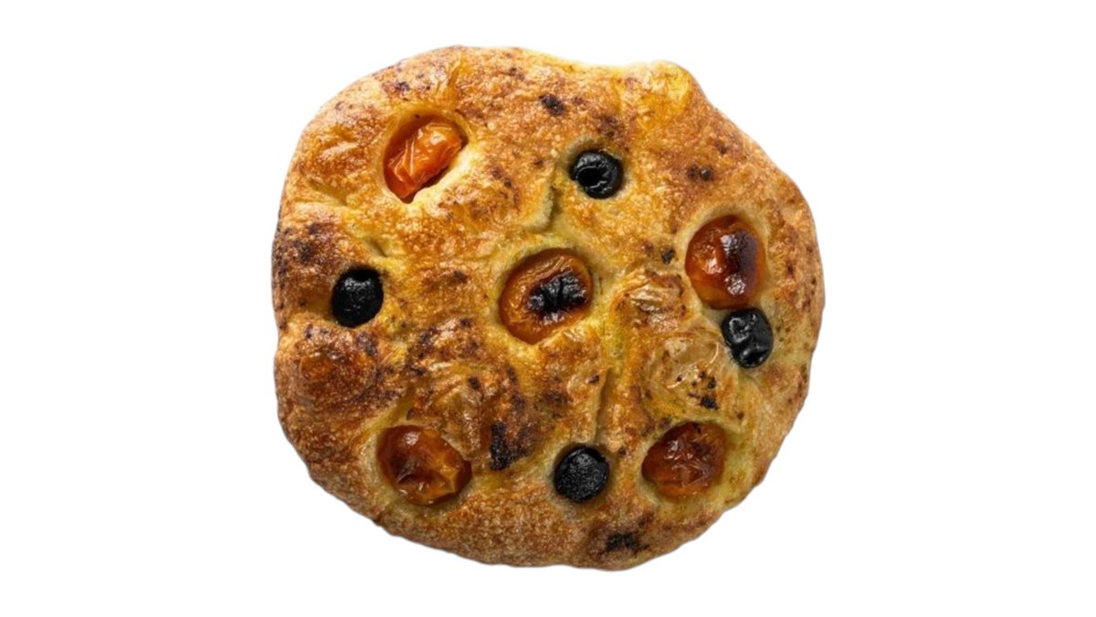 Starý otec Focaccia s pestom olivami a paradajkami, 250 g