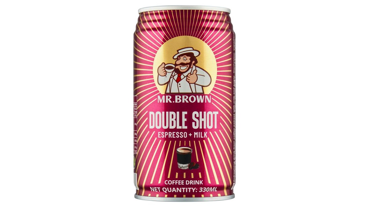 LEDOVA KÁVA MR. BROWN DOUBLE SHOT 0,33 l