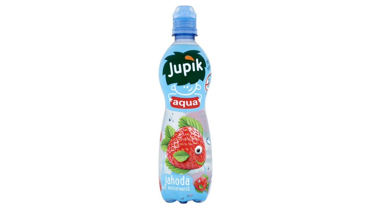 Jupík Aqua Jahoda 500ml