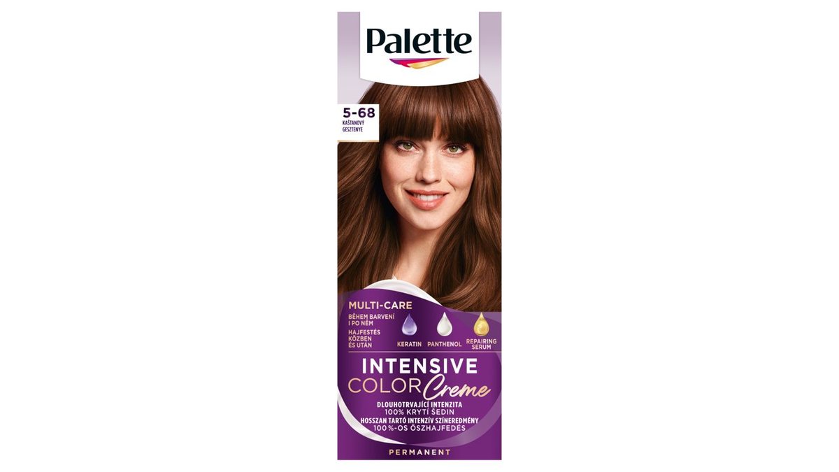 Palette Intensive Color Creme barva na vlasy kaštanový 5-68
