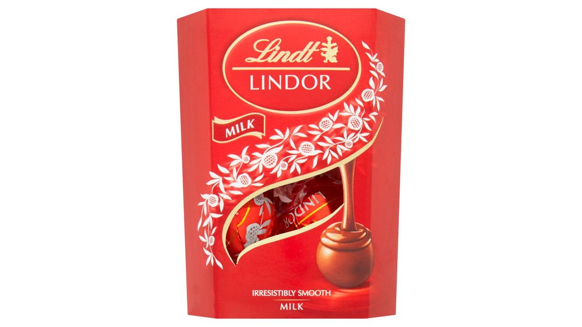 Lindt Lindor Mléčná čokoláda s jemnou krémovou náplní 50g