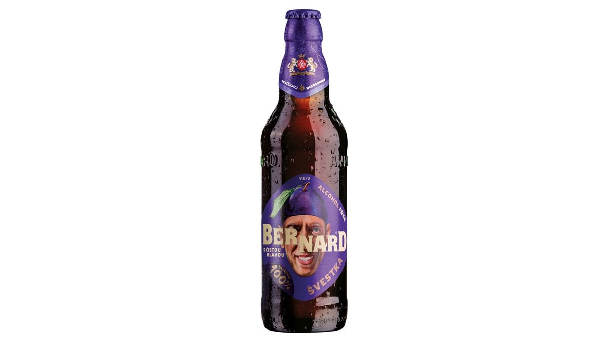 Bernard S čistou hlavou Švestka 0,5l