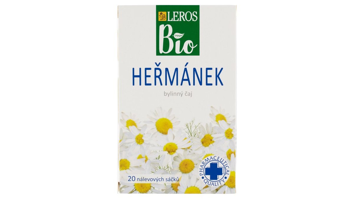 Leros Bio Heřmánek bylinný čaj 20 x 1g (20g)