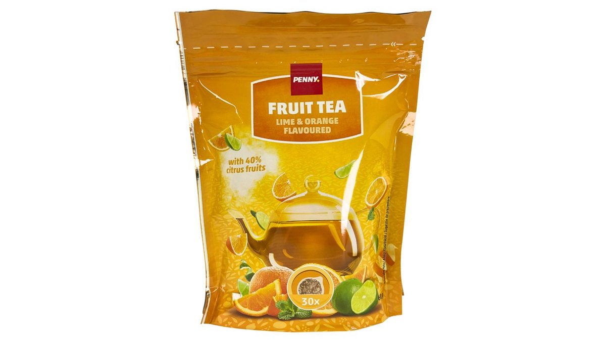 Penny Ovocný čaj aromatizovaný s citrusovými plody 30 x 2g (60g)