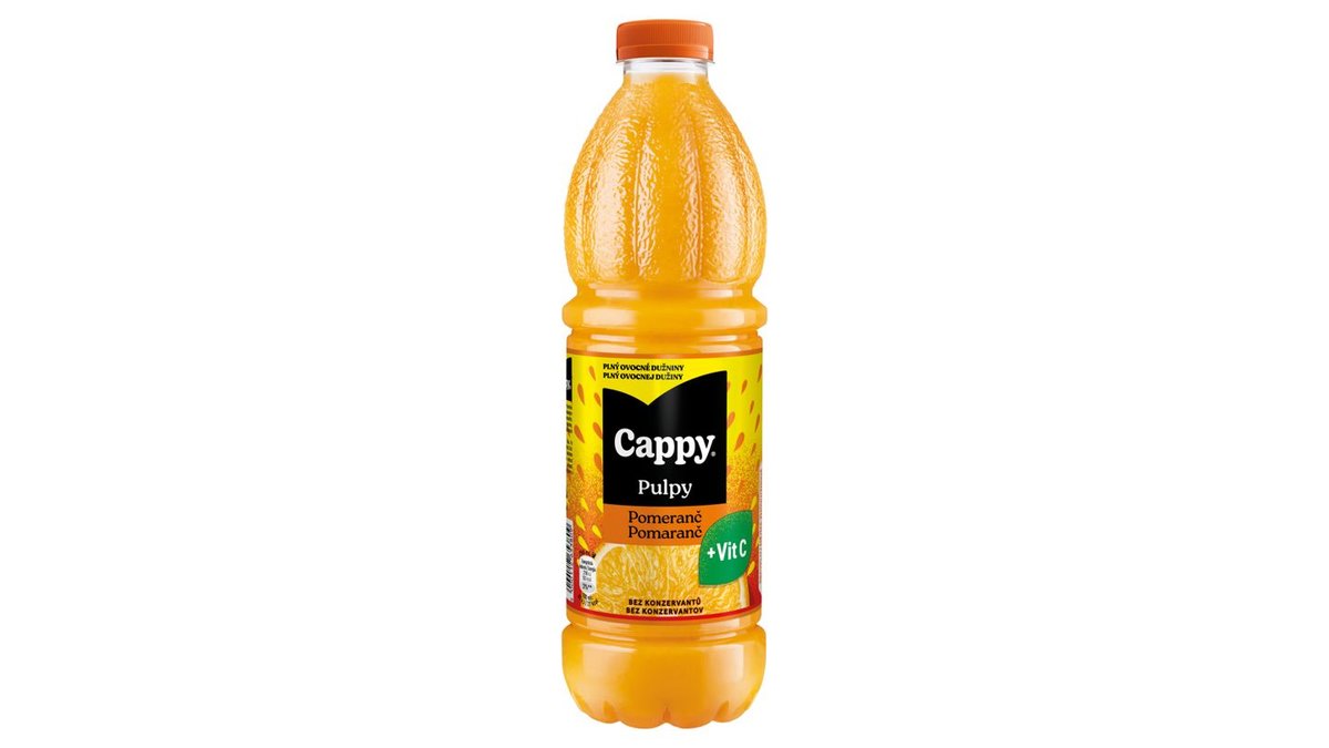 Cappy Pulpy pomeranč 1l