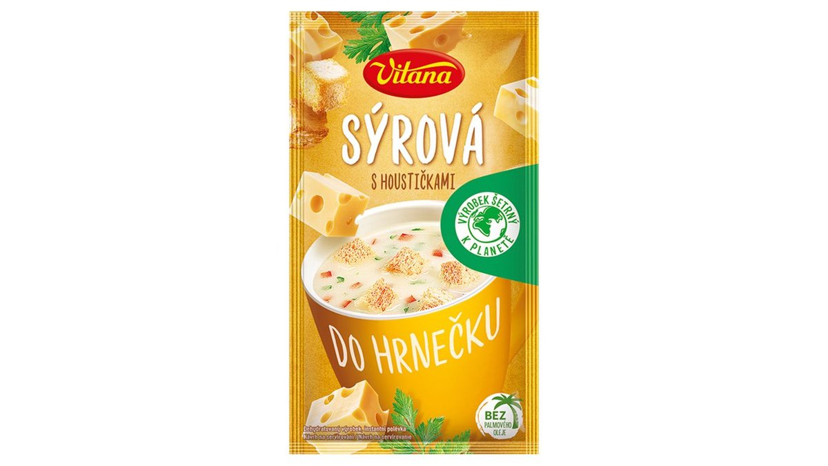 1+1 Vitana sýrová 22g do hrnečku