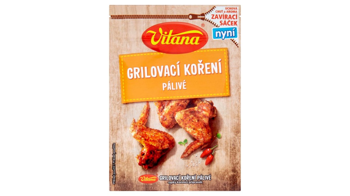 Vitana Grilovací koření pálivé 23g