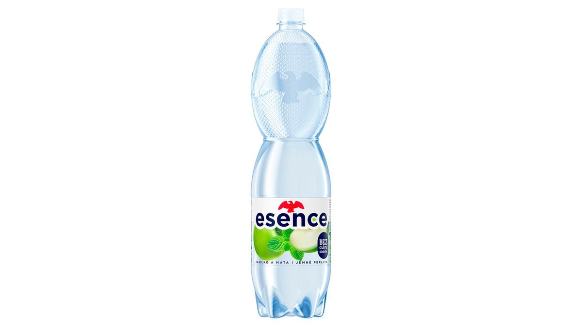 Mattoni Esence jablko a máta jemně perlivá 1,5l
