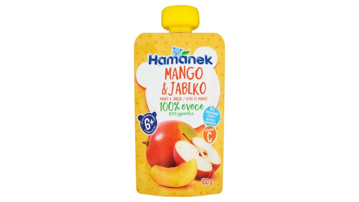 Hamánek Mango & jablko 100g