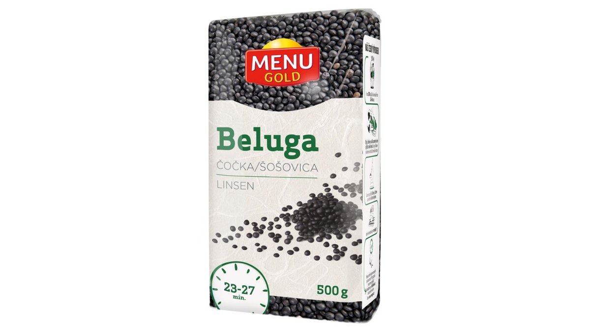 Menu Gold Beluga čočka 500g