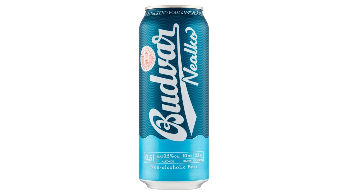 Budějovický Budvar Nealko pivo nealkoholické světlé 0,5l