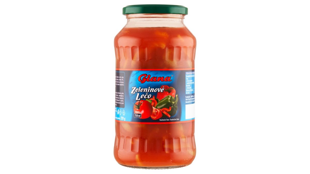 Giana Zeleninové lečo 670g